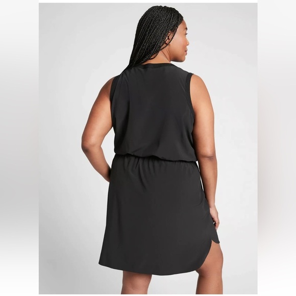 Athleta Rincon Dress Black Size XLT - Picture 2 of 11